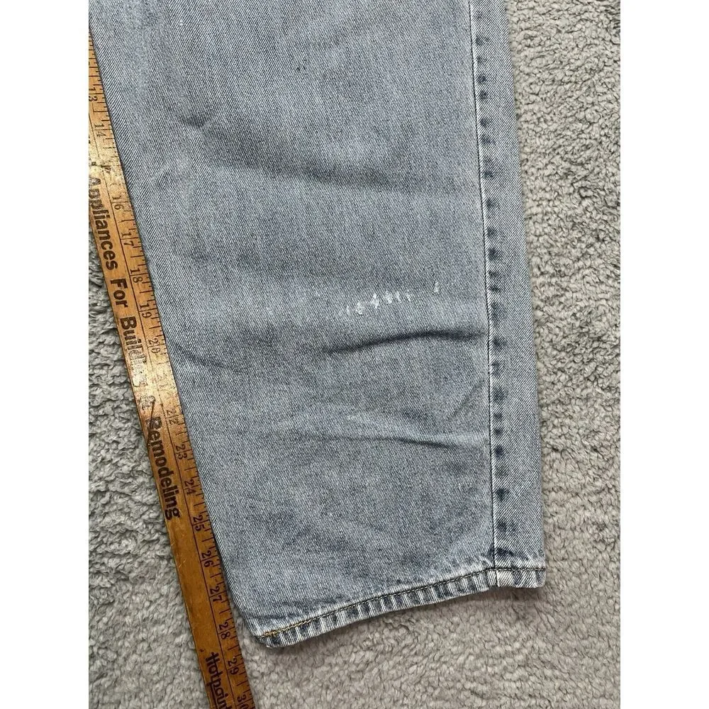 Levi's 560 Blue‎ Jeans Mens 42x29 Comfort Fit Loose Baggy Tapered Leg Distressed